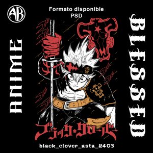 Black Clover - Asta-PSD - SKU2403