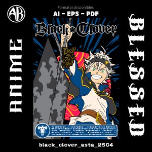 Black Clover - Asta-Vector - SKU2504
