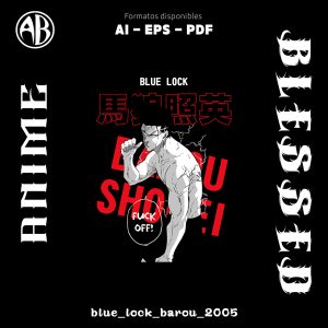 Blue Lock - Barou-Vector - SKU2005