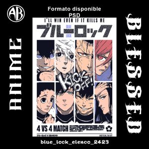 Blue Lock - Elenco-PSD - SKU2423