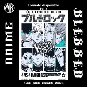 Blue Lock - Elenco-PSD - SKU2425