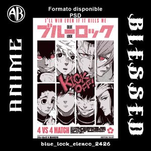 Blue Lock - Elenco-PSD - SKU2426