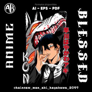 Chainsaw Man - Aki Hayakawa-Vector - SKU2097