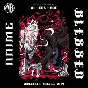 Dandadan - Okarun-Vector - SKU2117