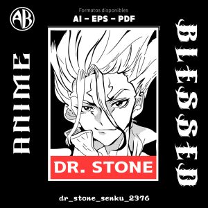 Dr Stone - Senku-Vector - SKU2376