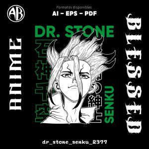 Dr Stone - Senku-Vector - SKU2377