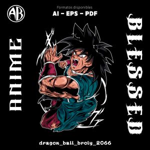 Dragon Ball - Broly-Vector - SKU2066