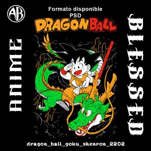 Dragon Ball - Goku Shenron-PSD - SKU2202