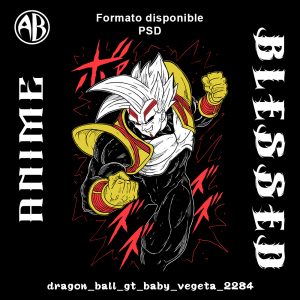 Dragon Ball - Gt Baby Vegeta-PSD - SKU2284