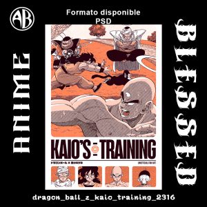 Dragon Ball - Z Kaio Training-PSD - SKU2316