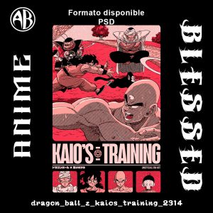 Dragon Ball - Z Kaios Training-PSD - SKU2314