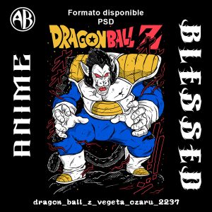 Dragon Ball - Z Vegeta Ozaru-PSD - SKU2237