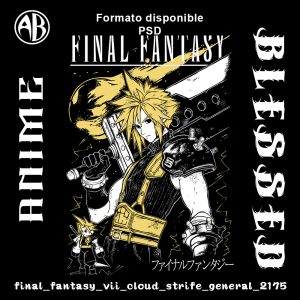 Final Fantasy Vii - Cloud Strife General-PSD - SKU2175
