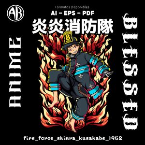Fire Force - Shinra Kusakabe-Vector - SKU1952