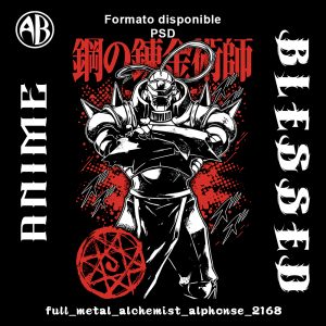 Fullmetal Alchemist - Alphonse-PSD - SKU2168