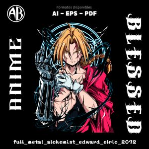 Fullmetal Alchemist - Edward Elric-Vector - SKU2072