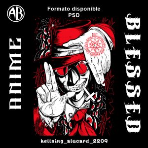 Hellsing - Alucard-PSD - SKU2209