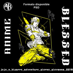 JoJo's Bizarre Adventure - Giorno Giovanna-PSD - SKU2218