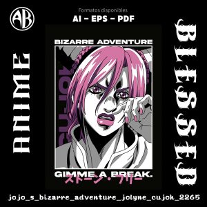 JoJo's Bizarre Adventure - Jolyne Cujoh-Vector - SKU2265
