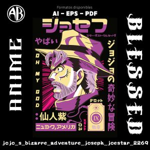 JoJo's Bizarre Adventure - Joseph Joestar-Vector - SKU2269