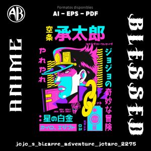 JoJo's Bizarre Adventure - Jotaro-Vector - SKU2275