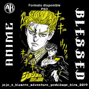 JoJo's Bizarre Adventure - Yoshikage Kira-PSD - SKU2219