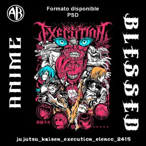Jujutsu Kaisen - Execution Elenco-PSD - SKU2415
