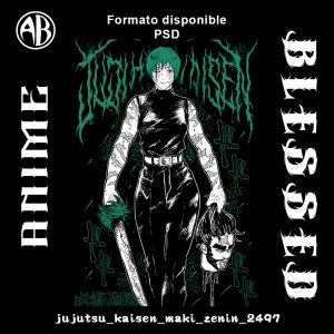 Jujutsu Kaisen - Maki Zenin-PSD - SKU2497