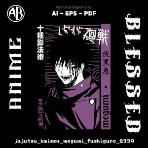 Jujutsu Kaisen - Megumi Fushiguro-Vector - SKU2339