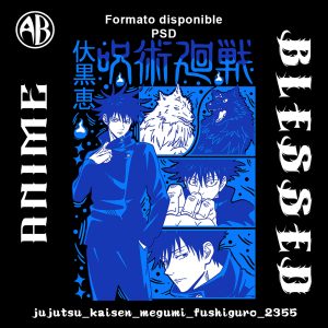 Jujutsu Kaisen - Megumi Fushiguro-PSD - SKU2355