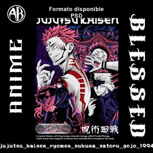 Jujutsu Kaisen - Ryomen Sukuna Satoru Gojo-PSD - SKU1994