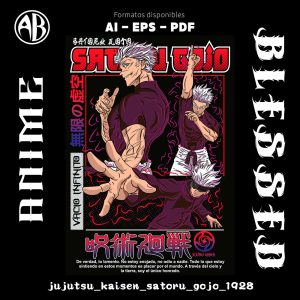 Jujutsu Kaisen - Satoru Gojo-Vector - SKU1928