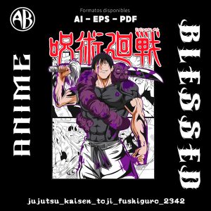 Jujutsu Kaisen - Toji Fushiguro-Vector - SKU2342