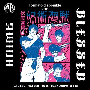Jujutsu Kaisen - Toji Fushiguro-PSD - SKU2421