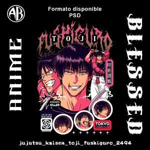 Jujutsu Kaisen - Toji Fushiguro-PSD - SKU2494