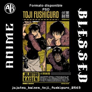 Jujutsu Kaisen - Toji Fushiguro-PSD - SKU2563