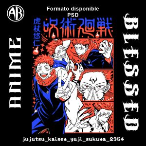 Jujutsu Kaisen - Yuji Sukuna-PSD - SKU2354