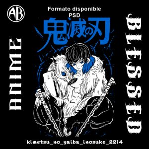 Kimetsu no Yaiba - Inosuke-PSD - SKU2214
