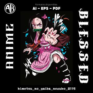Kimetsu no Yaiba - Nezuko-Vector - SKU2115