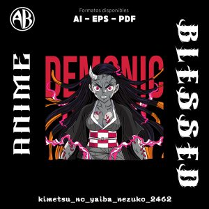Kimetsu no Yaiba - Nezuko-Vector - SKU2462