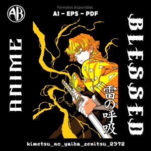 Kimetsu no Yaiba - Zenitsu-Vector - SKU2372