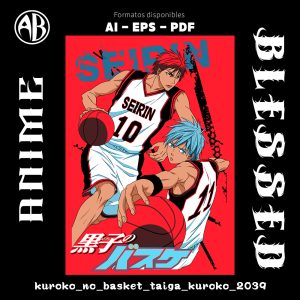 Kuroko no Basket - Taiga Kuroko-Vector - SKU2039
