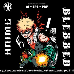 My Hero Academia - Academia Katsuki Bakugo-Vector - SKU2110