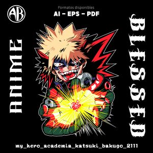 My Hero Academia - Katsuki Bakugo-Vector - SKU2111