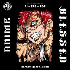 Naruto - Gaara-Vector - SKU2382