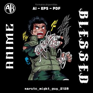 Naruto - Might Guy-Vector - SKU2128