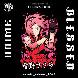 Naruto - Sakura-Vector - SKU2048