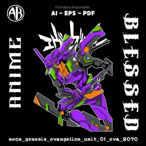 Neon Genesis Evangelion - Unit 01 Eva-Vector - SKU2070