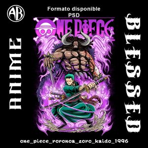 One Piece - Roronoa Zoro Kaido-PSD - SKU1996