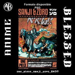 One Piece - Sanji Zoro-PSD - SKU2437